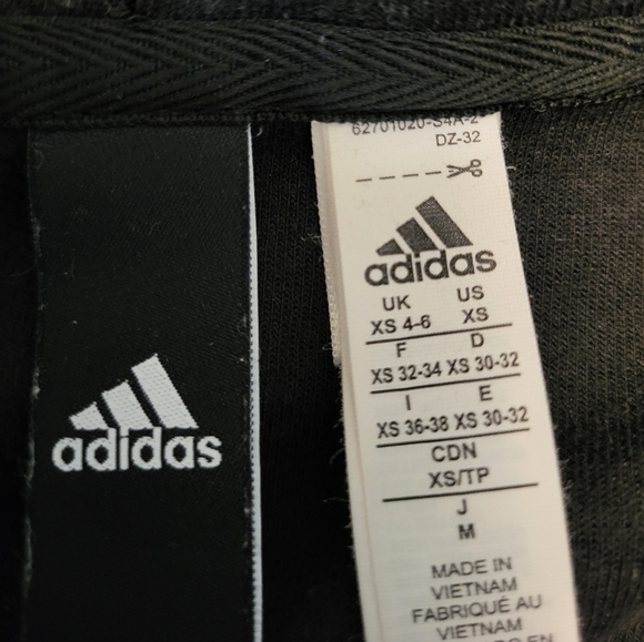 Adidas women's zip up Hoodie size XS - Picture 4 of 6